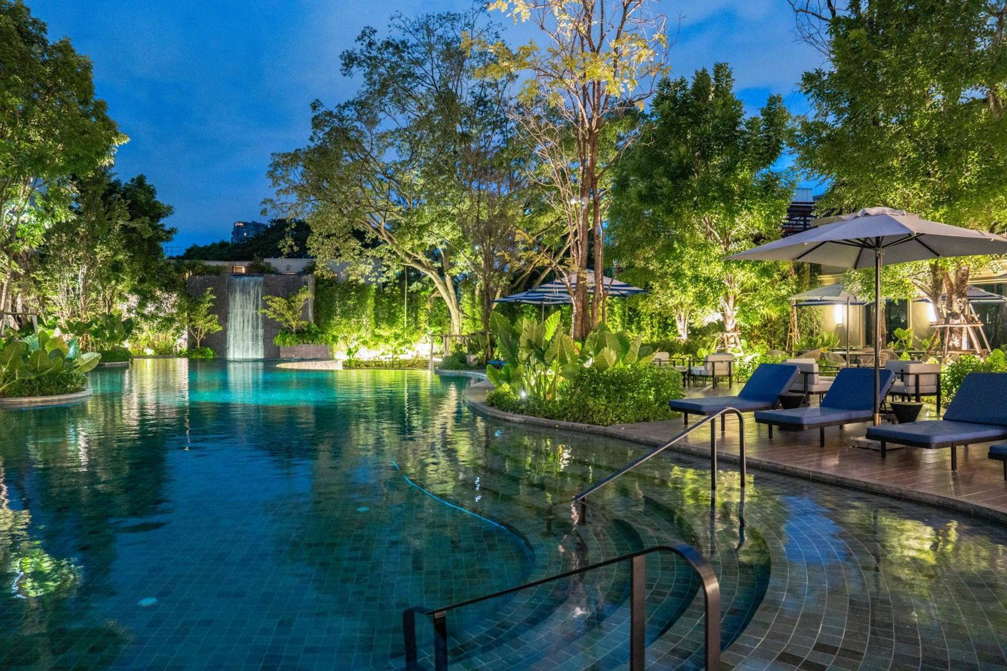 Marriott Executive Apartments, Bangkok Townhall Sukhumvit Luaran gambar