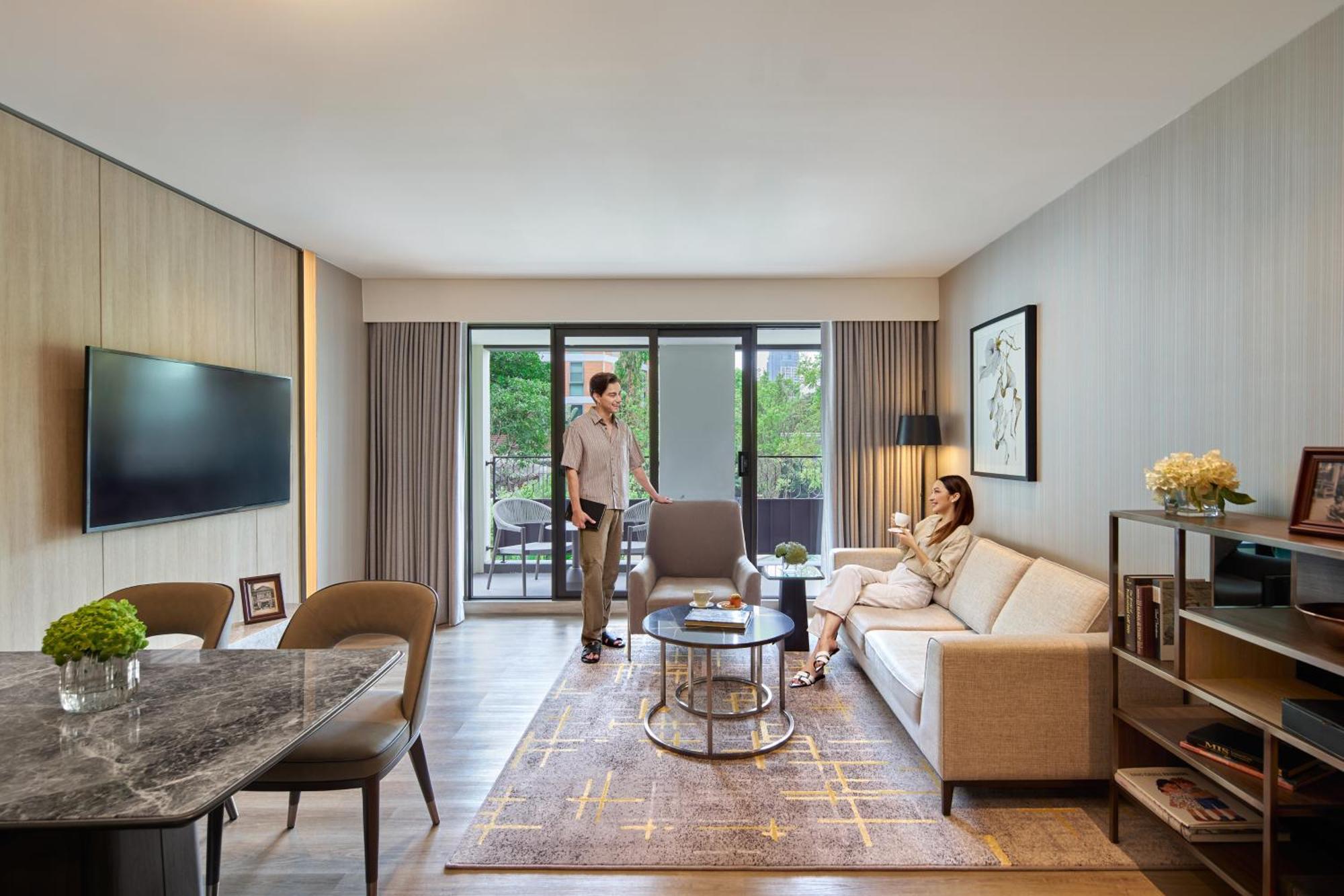 Marriott Executive Apartments, Bangkok Townhall Sukhumvit Luaran gambar