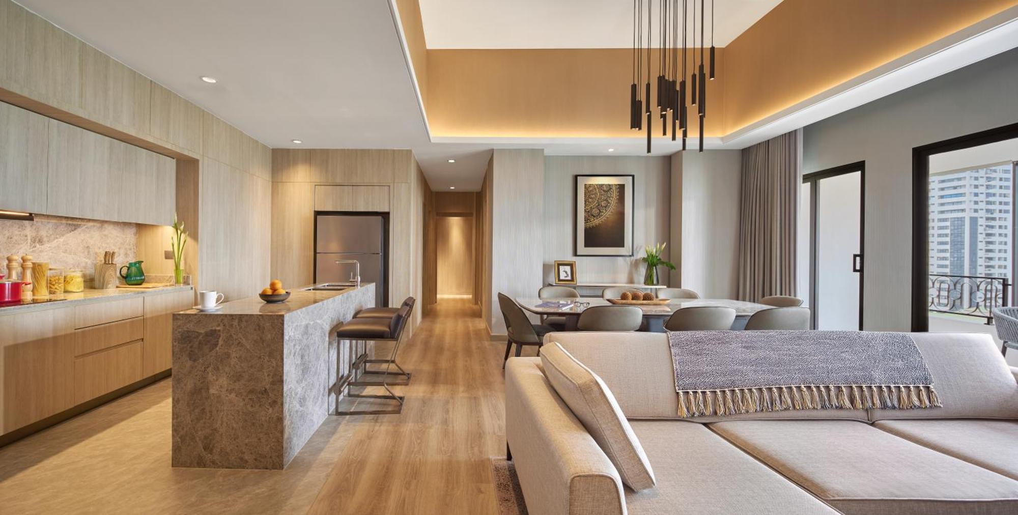 Marriott Executive Apartments, Bangkok Townhall Sukhumvit Luaran gambar