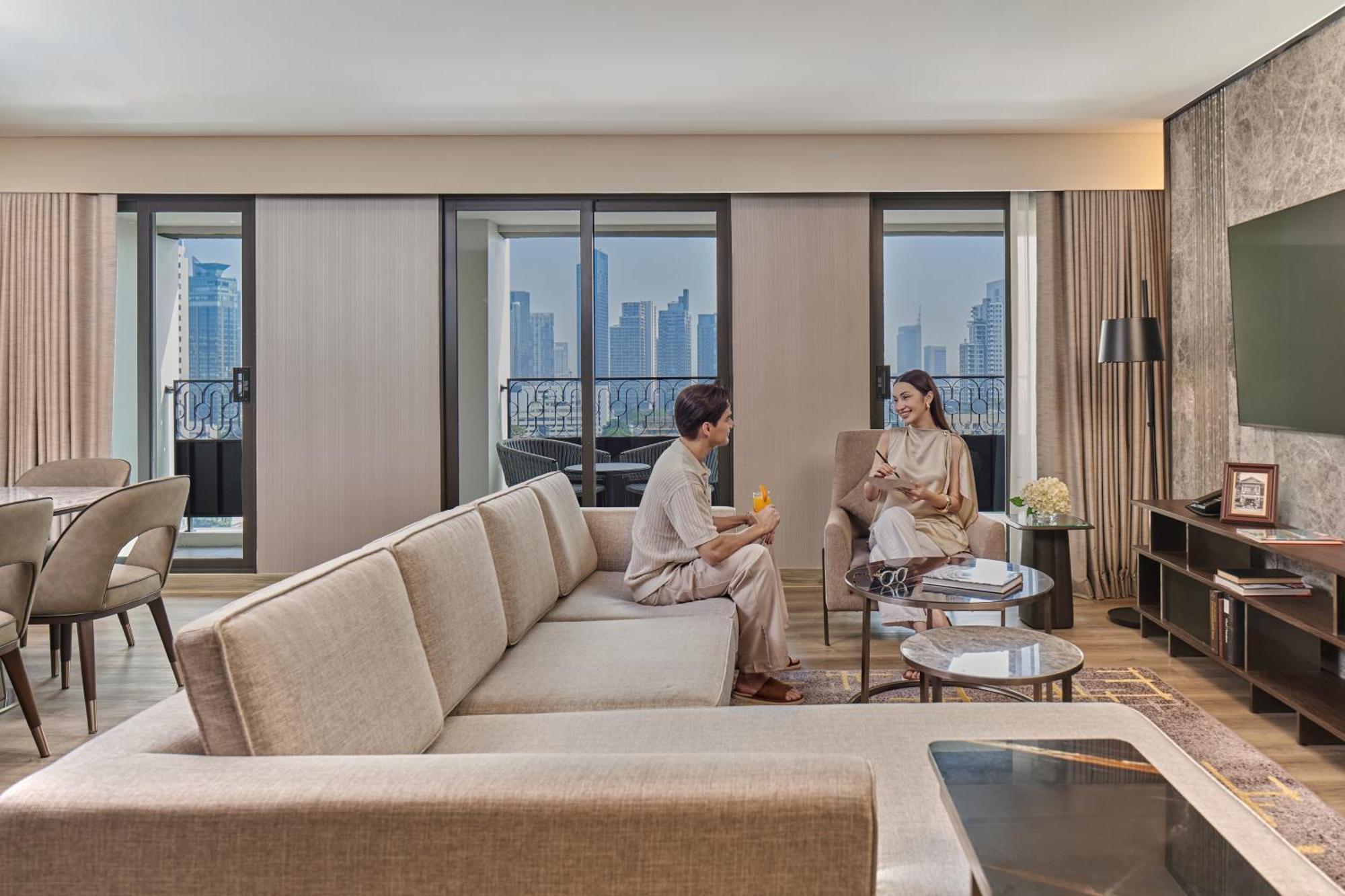 Marriott Executive Apartments, Bangkok Townhall Sukhumvit Luaran gambar